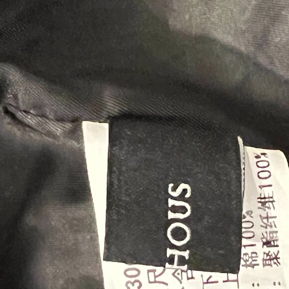 Women’s Oversized Mixed Plaid Denim Jacket, Pockets, OS - Picture 8 of 11